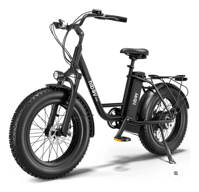 Hiboy EX6 step-through fat-tire e-bike — Cars Helping Kids raffle guaranteed prize